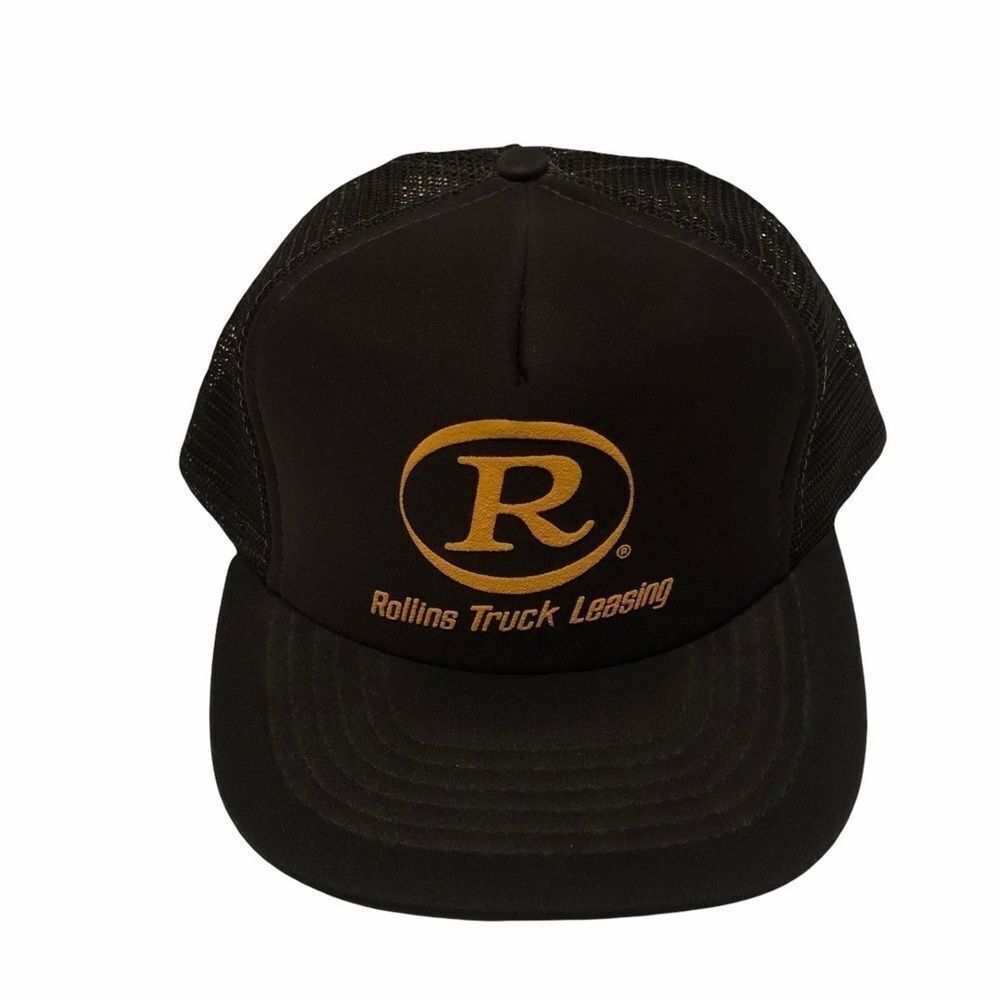 NEW ERA Vintage Rollins Truck Leasing Snapback Hat Black